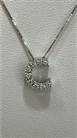 Necklace Floriddia Gioielli Woman in White Gold Diamante 0.08 Ct PEN905871 COLLANA OCEANIA - PEN905871 COLLANA OCEANIA